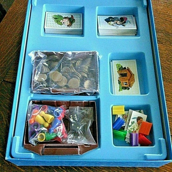 Peter Pan Adventure Board Game Hook Rare Pirates Treasure Family1989 Vintage - Picture 13 of 16